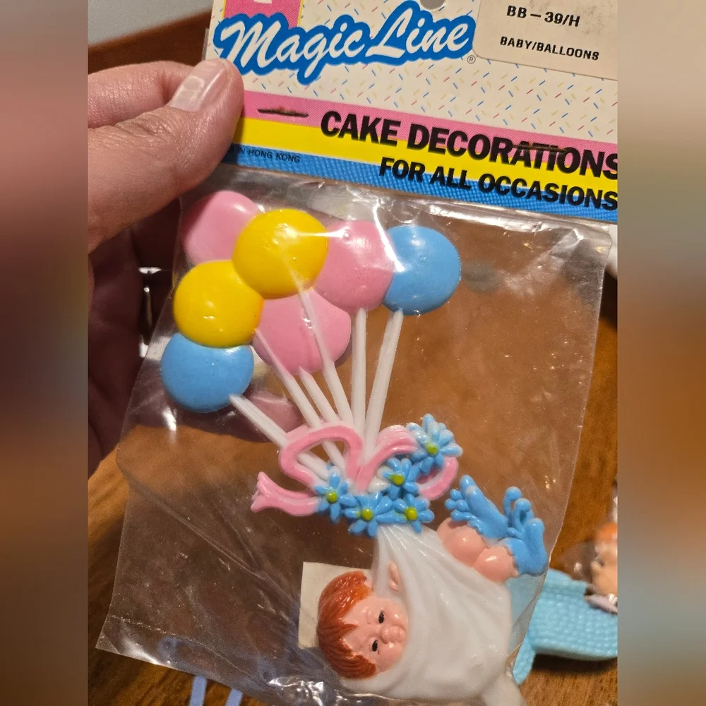 BIG LoT Of Vintage Cake Decorations For Many Occasions